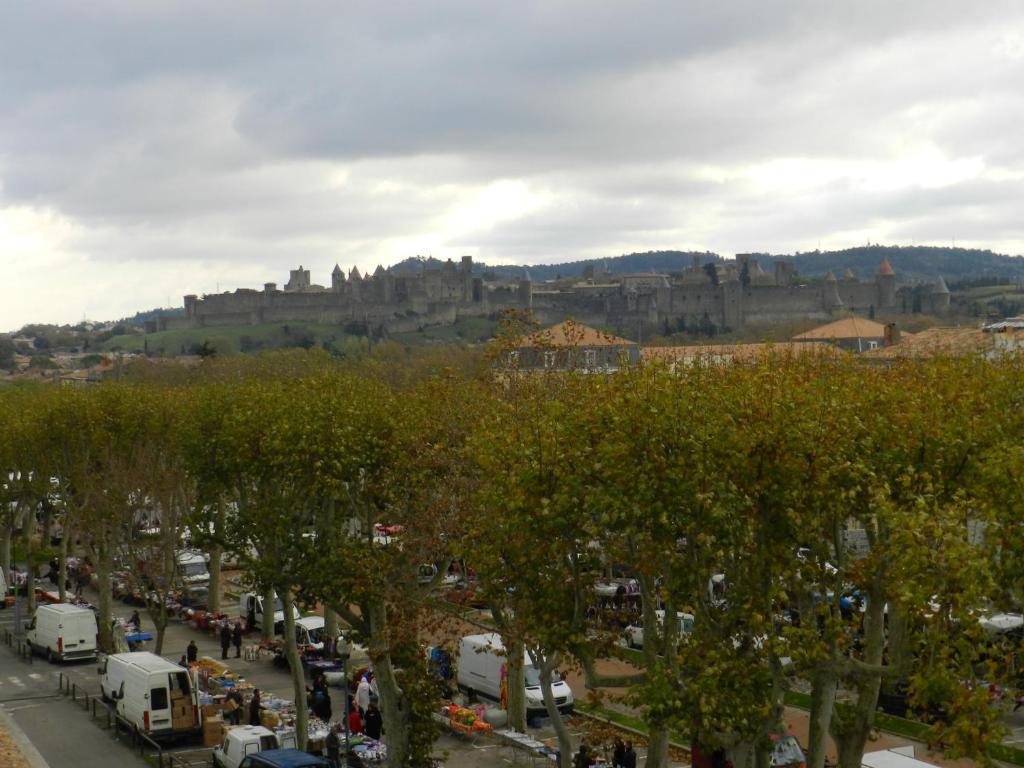 Appartement Le Saint Michel - Les Balcons De La Cite Carcassonne Luaran gambar